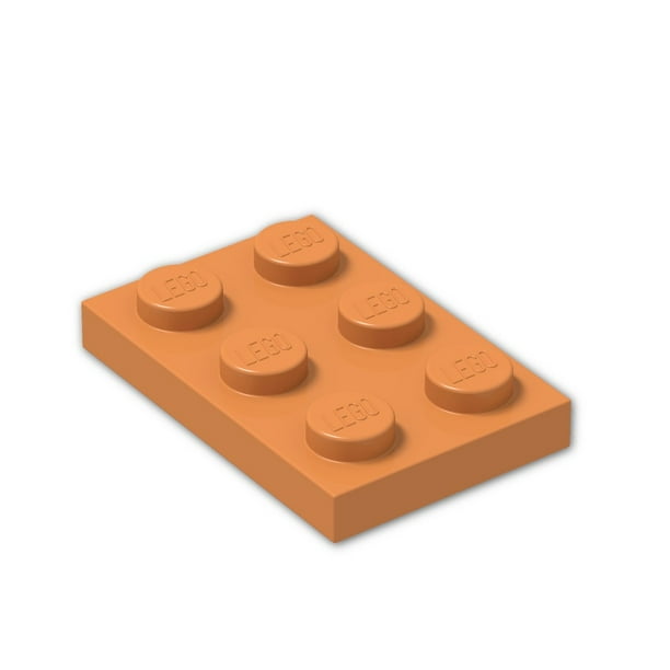 Lego 50x Plate 2x3 Orange 3021 Plate Plates Panel City Basics New